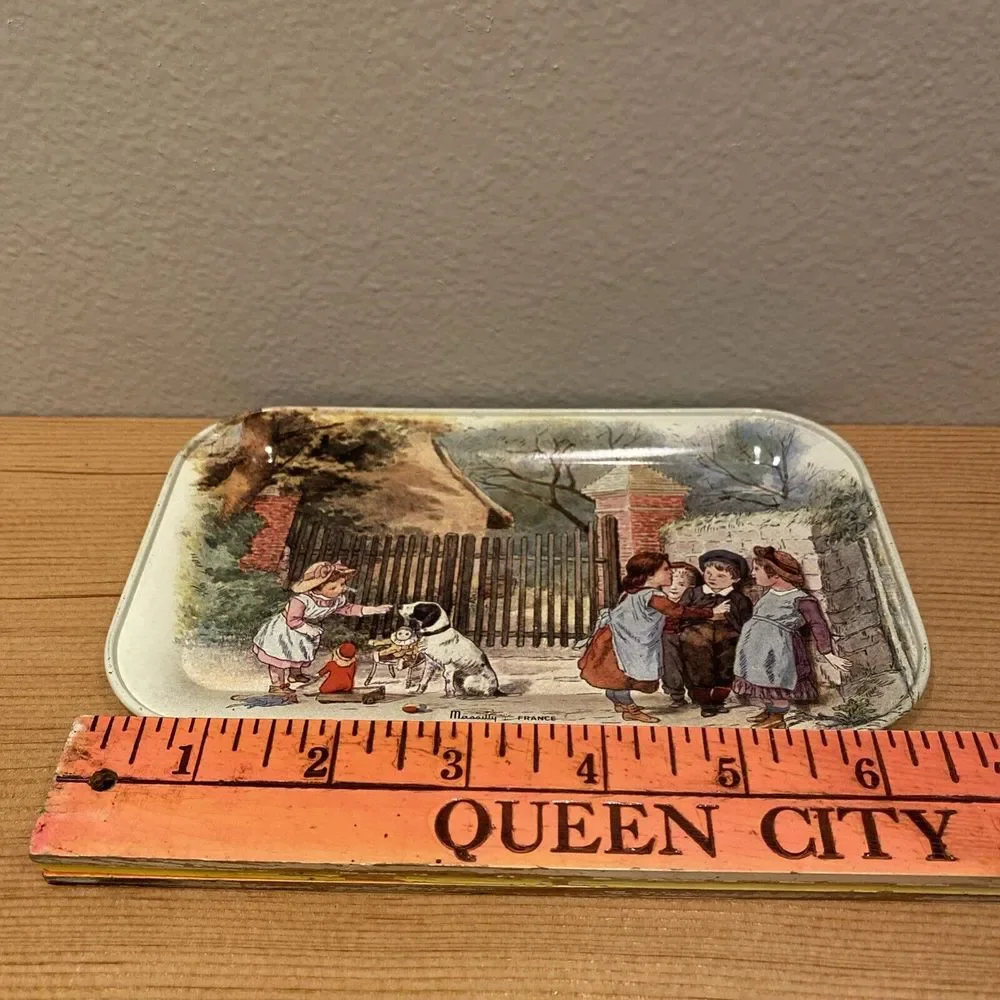 Vintage Massilly France Children's Tray‎